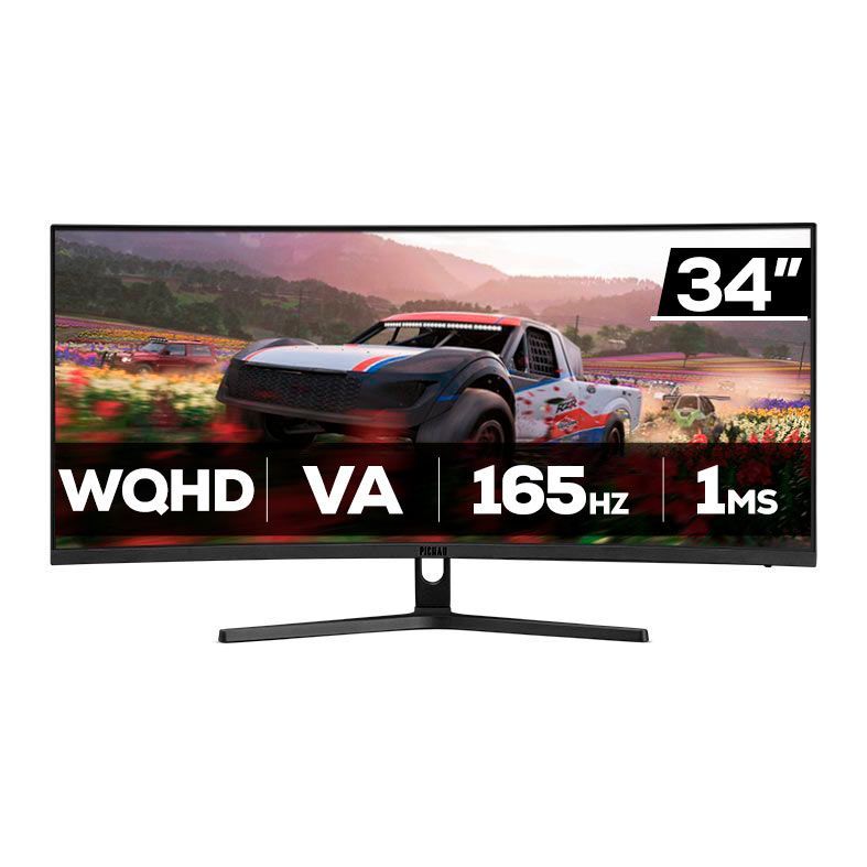 Monitor Gamer Pichau Nexus Wide 34S, 34 Pol, VA, Ultrawide, Curvo — Informática
