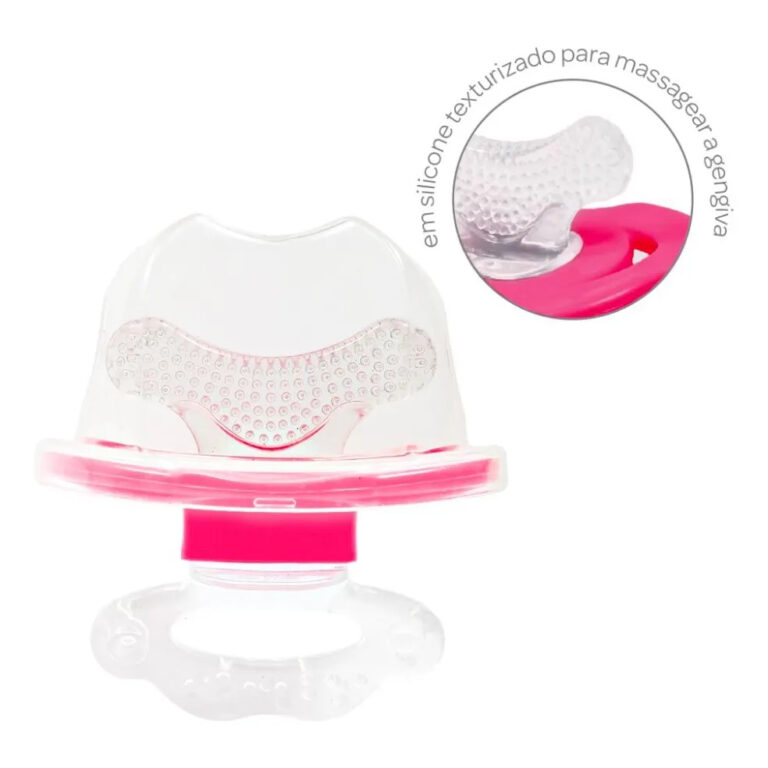 Mordedor Massageador de Gengiva Buba Silicone 4 meses — Bem-estar