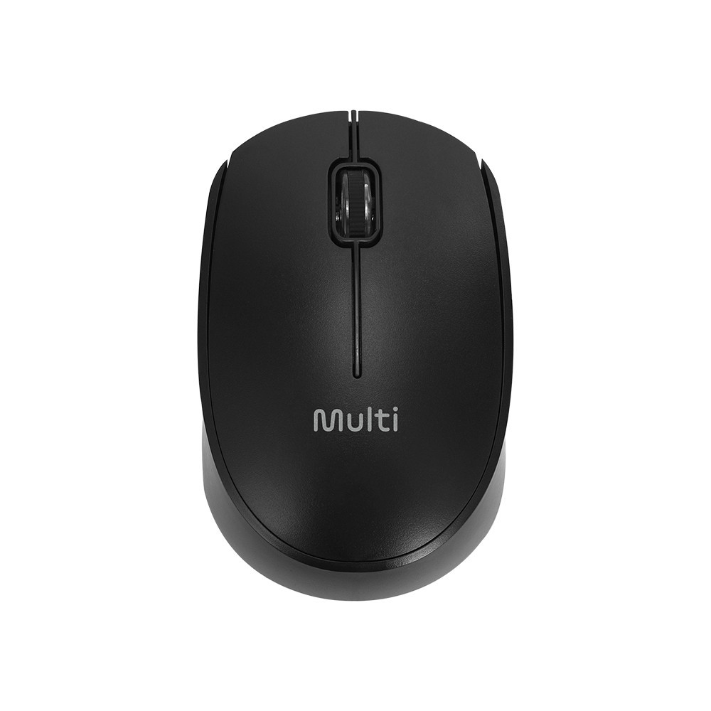 Mouse Sem Fio USB 2.4GHZ 1600 DPI Preto Multi — Informática