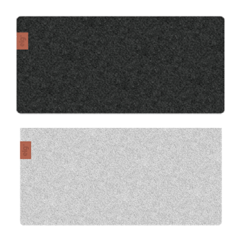 Mousepad Deskmat Feltro 60x30cm Elg Antiderrapante com Porta Copo — Informática