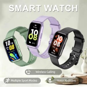 Novo Smartwatch Esportivo para Mulheres e Homens: Chamada Bluetooth — Smartwatch e Wearables