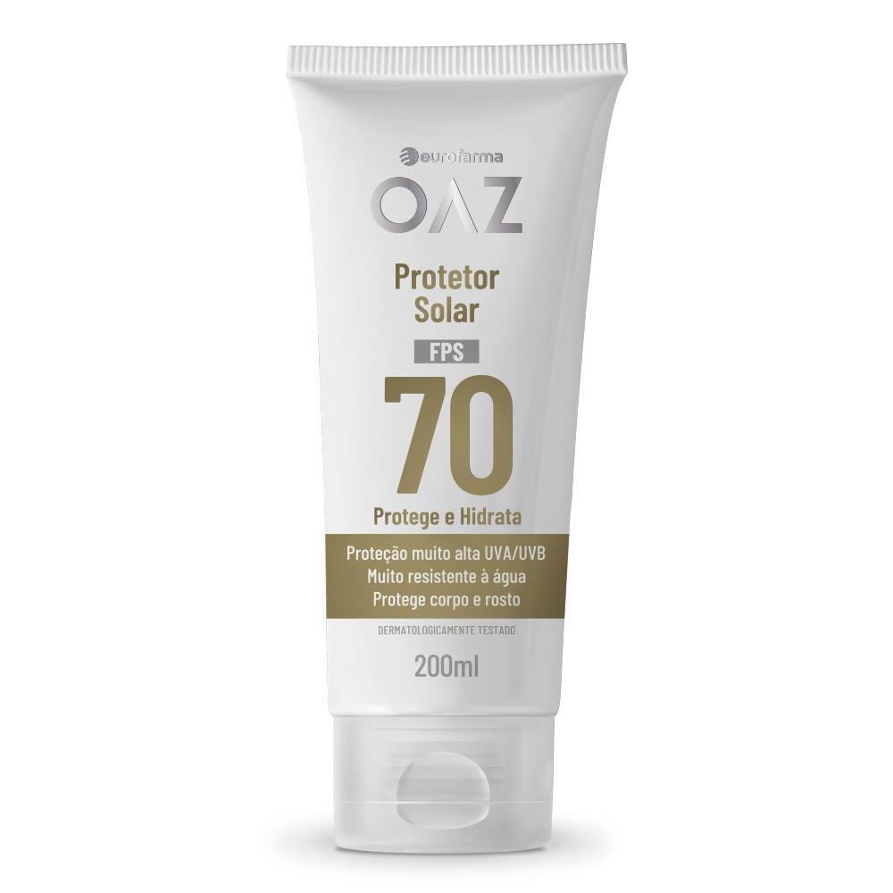 Oaz Protetor Solar 70 Fps Com 200ML — Skincare