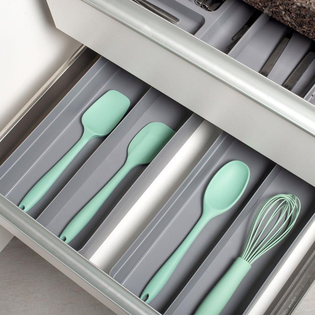 Organizador de gavetas Ou 2 divisórias Linha Logic — Organização