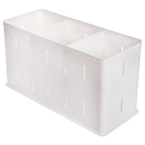 Organizador Encaixa 2 divisórias 36,5×14,5×21 cm Plasutil