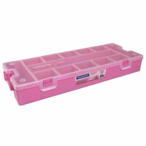 Organizador Plástico 16” Rosa 13 Compartimentos Tramontina