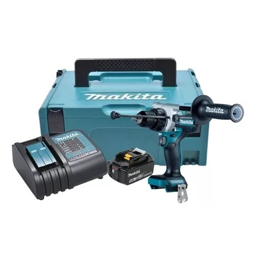 Parafusadeira Dhp486 18v Makita Bateria Carregador E Maleta — Celulares e Acessórios