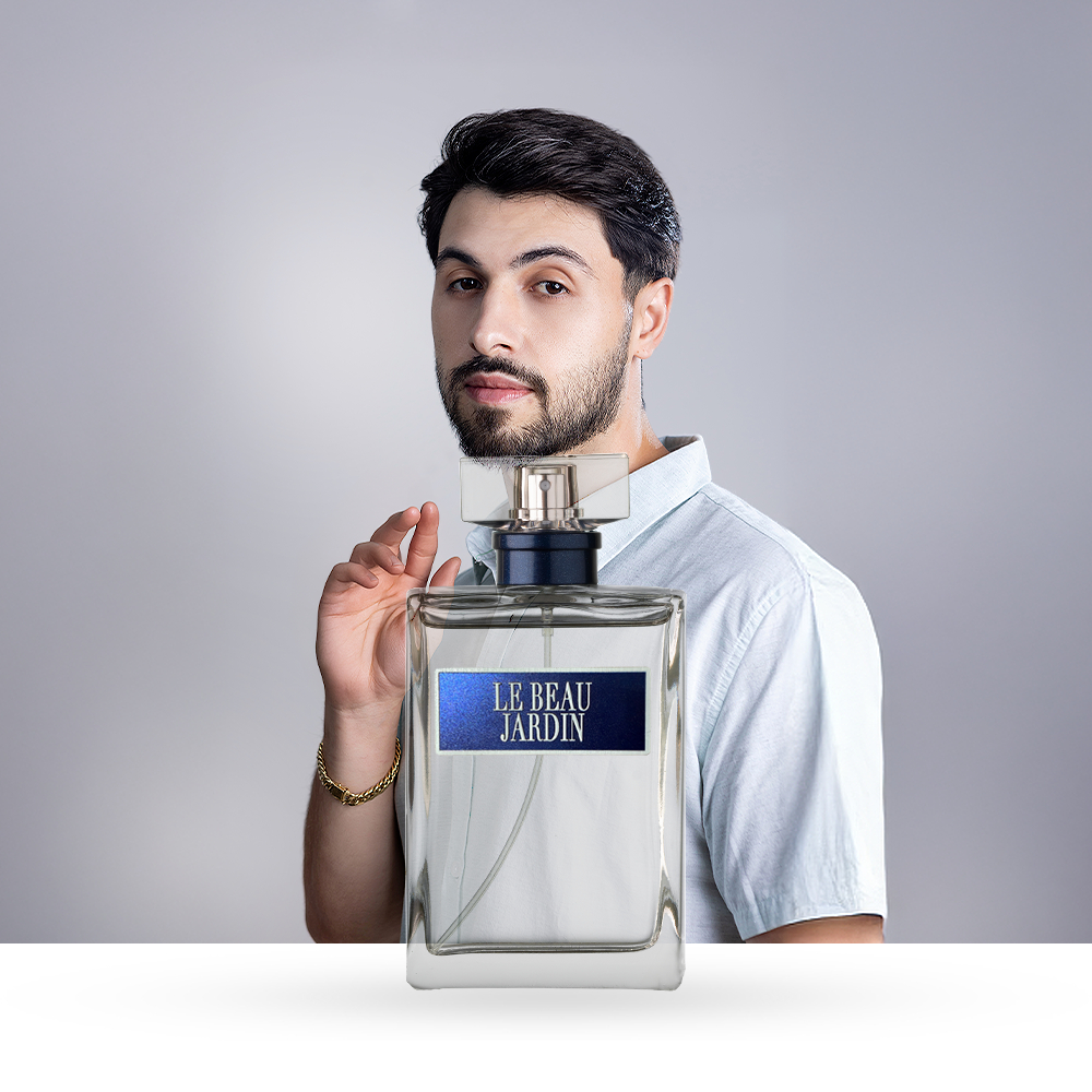 Perfume Masculino LE Beau Jardin Primacial Perfume Amadeirado — Perfumes