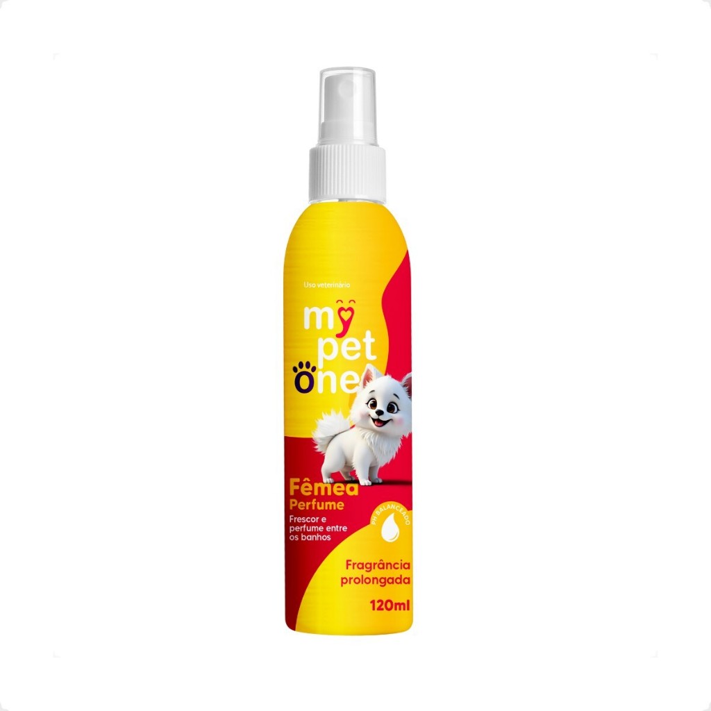 Perfume Mypetone Fêmea para Cães e Gatos 120ml — Perfumes