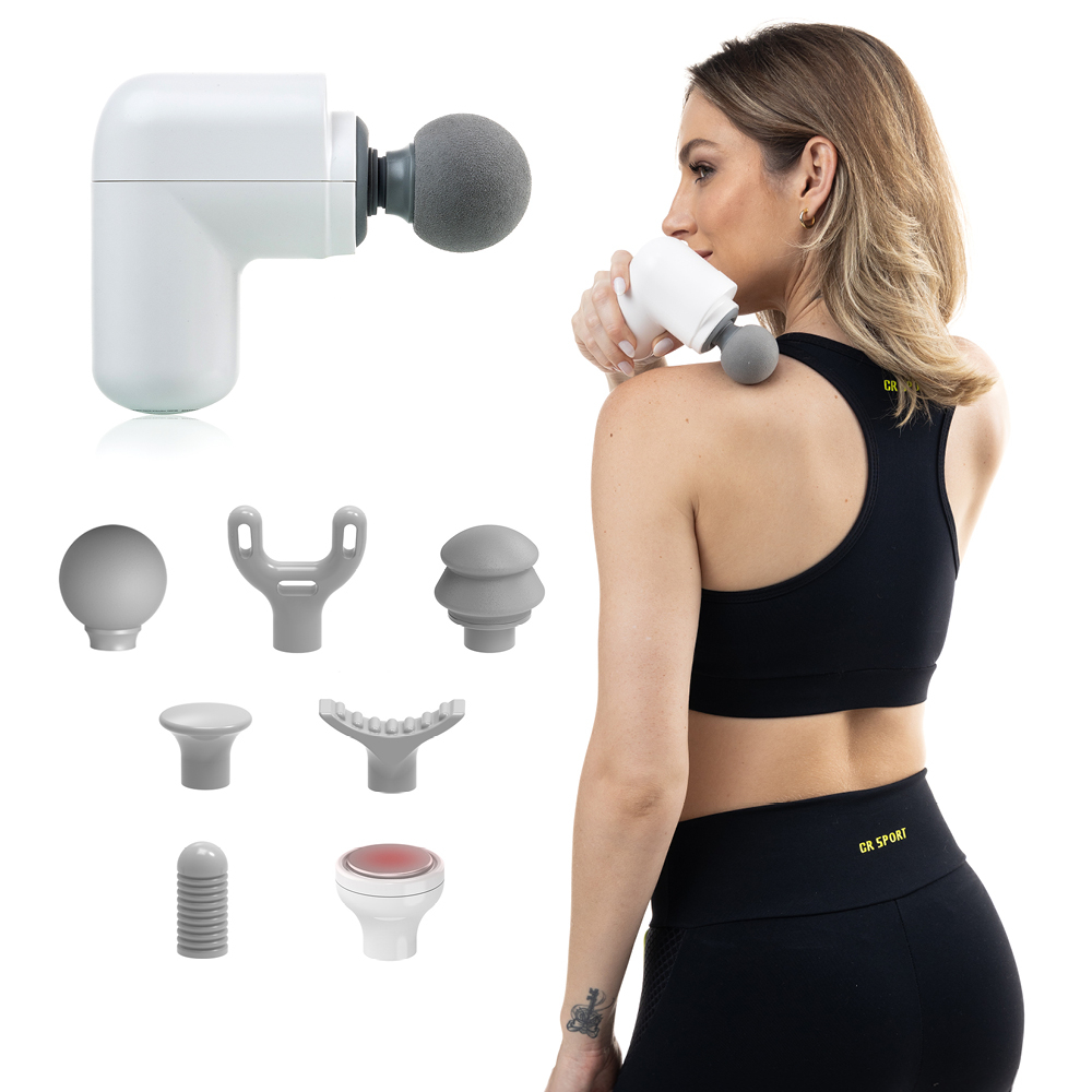 Pistola Massageadora Corporal Sem Fio Ultra Confort Bivolt — Bem-estar