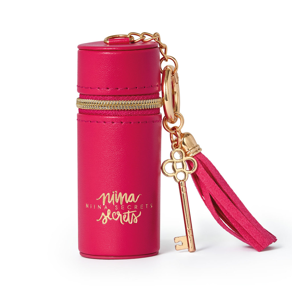 Porta Batom Charm Pink Secrets Niina Secrets — Maquiagem