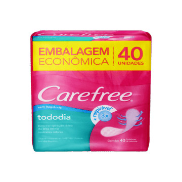 Protetor Diário Carefree Todo Dia sem Perfume — Perfumes