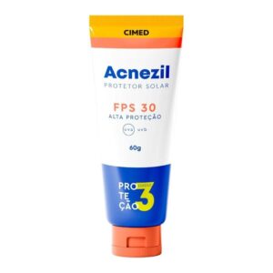 Protetor Solar Facial Acnezil Fps 30 Oil Control 60g