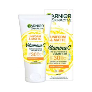 Protetor Solar Facial com Vitamina C Fps 30 Efeito Matte, Sem Cor