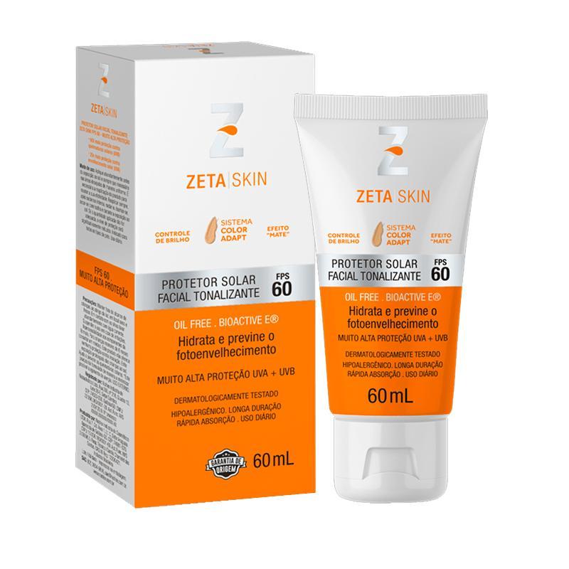 Protetor Solar Facial Tonalizante Zeta Skin Color Adapt 60ml — Skincare