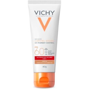 Protetor Solar Facial Vichy Capital Soleil UV-Pigment Control Cor 3.0