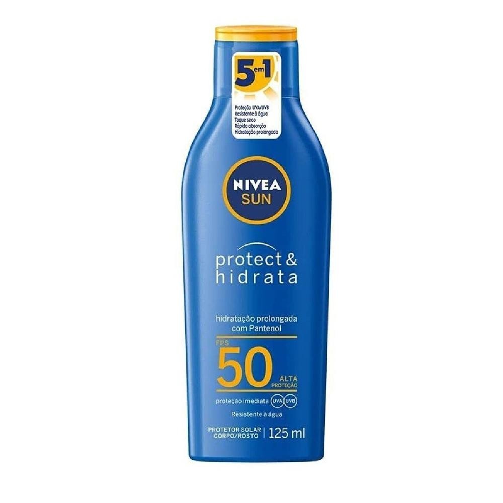 Protetor Solar Nivea Sun Protect Hidrata 125ml — Skincare
