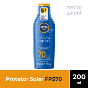 Protetor Solar Nivea Sun Protect Hidrata Fps70 200ml