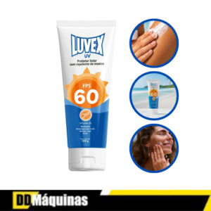 Protetor Solar Uv Fps 60 Com Repelente 120g Luvex — Skincare