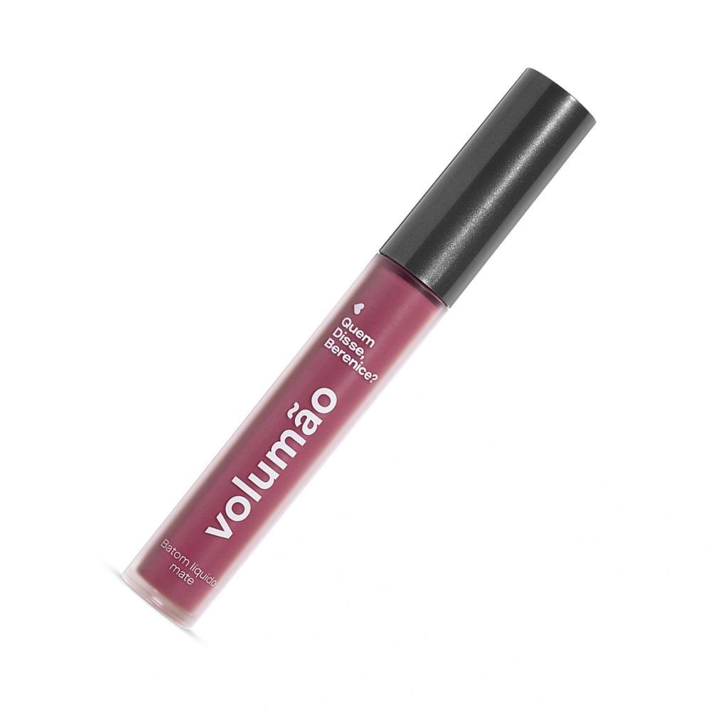 Quem Disse, Berenice? Batom Roxo Ameixali Volumão 3,4g — Maquiagem