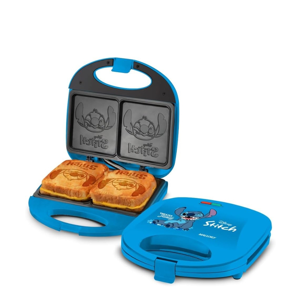 Sanduicheira Elétrica Mallory Stitch Luzes Led, Alça com Toque Frio e — Cozinha (grandes)