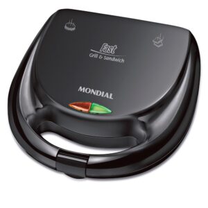 Sanduicheira Fast Grill e Sandwich Mondial Preto 750W — Cozinha (grandes)