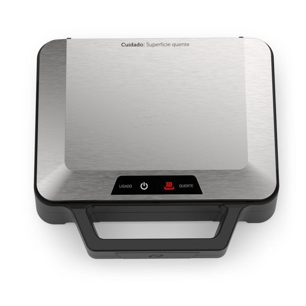 Sanduicheira Oster Inox Multiuso 1000W 220V — Cozinha (grandes)