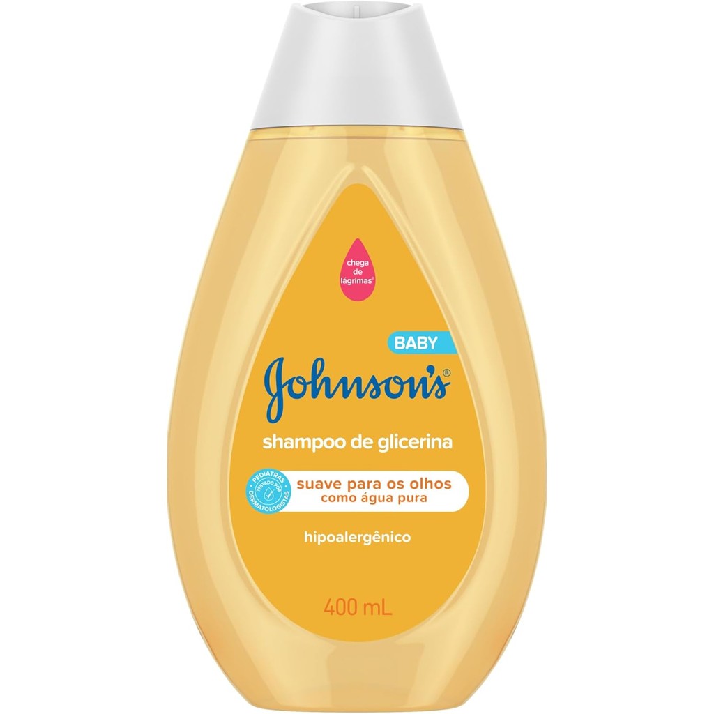 Shampoo Jonhson´s Baby Glicerina 400ml — Cabelos