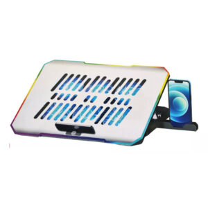 Suporte Notebook Celular Gamer 10 Rgb 6 Cooler — Home Office
