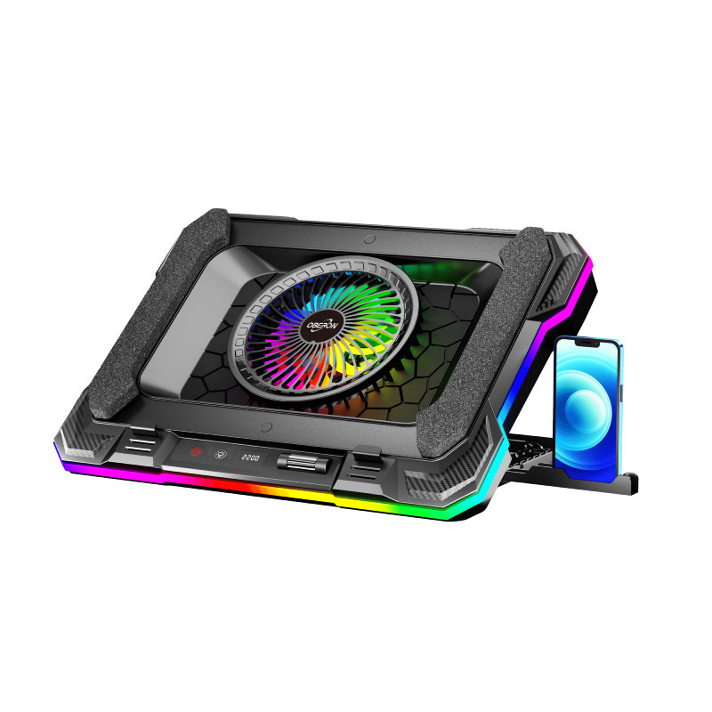 Suporte Notebook Celular Gamer RGB Cooler USB 2.0 Controladora — Games