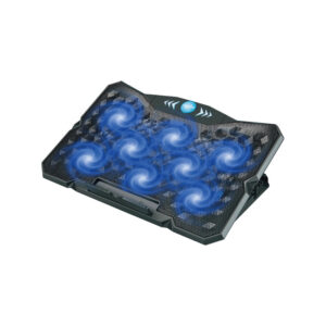 Suporte Notebook Cooler USB 12" a 19" 8 Ventoinhas Ângulo Ajustável — Home Office