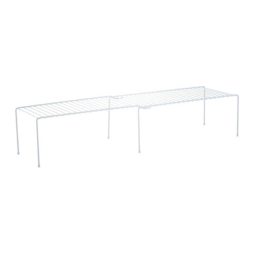 Suporte Organizador 2 em 1 Branco — Organização