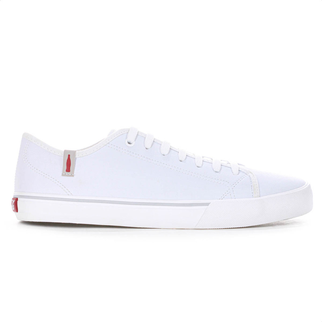 Tênis Coca Cola York Town Branco Masculino