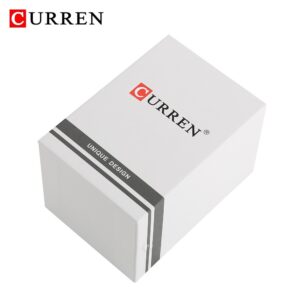 1 Pcs Curren Marca Caixa De Presente Original Do Relógio