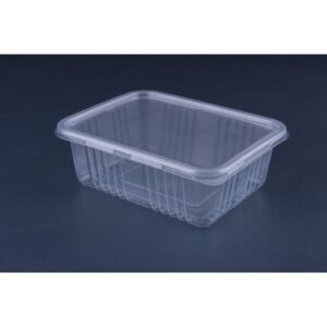 10 Pote Retangular Micro-ondas- 1000 ml PP com tampa Ref.: G 305 — Eletroportáteis