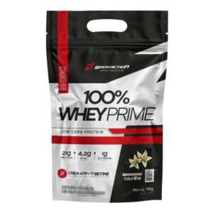 100% Whey Protein Concentrado Prime Refil Low Carb Creatina