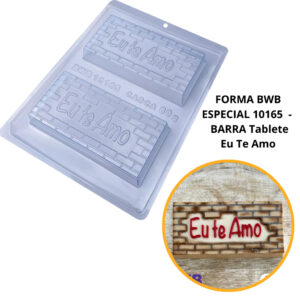 1~4 Forma bwb com silicone cod 10165 Barra Tablete Eu Te Amo — Informática