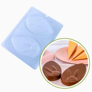 1~4 Forma Silicone Tablete Ovo Coelho 10603 Lançamento Páscoa 2025