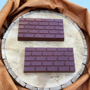 1~5 Forma Bwb Com Silicone Para Chocolate, Tablete Tijolinho 260g