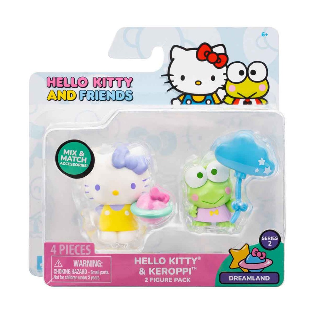 2 Bonecas Hello Kitty e Keroppi Hello Kitty — Brinquedos