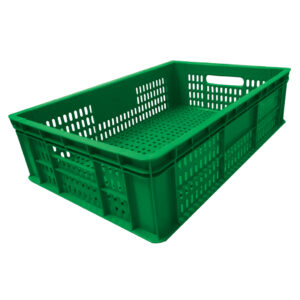 2 Cestos Plástico Caixa Hortifruti Reforçada Organizadora Mercado