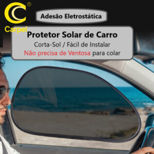 2 pçs Protetor Solar Lateral para Carro Adesão Eletrostática Sem — Skincare