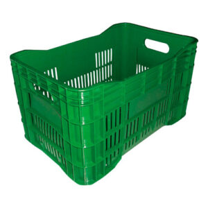 2 Un Caixa Plástica Hortifruti Organizadora Agrícola Rancho Super