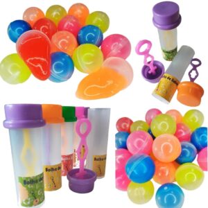 20 Geleca Slime 20 Tubo Para Bolha De Sabão Para Kit Festa — Brinquedos