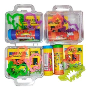 25 Maletinha Cristal+ 25 Bolha De Sabao 25 Cortador Forma+ 25