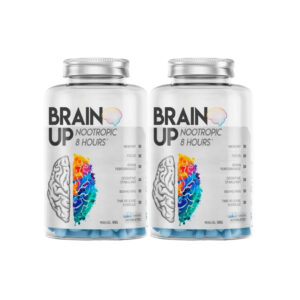 2x Nootrópico Brain Up 60 Tabletes Saúde Do Cérebro True Source