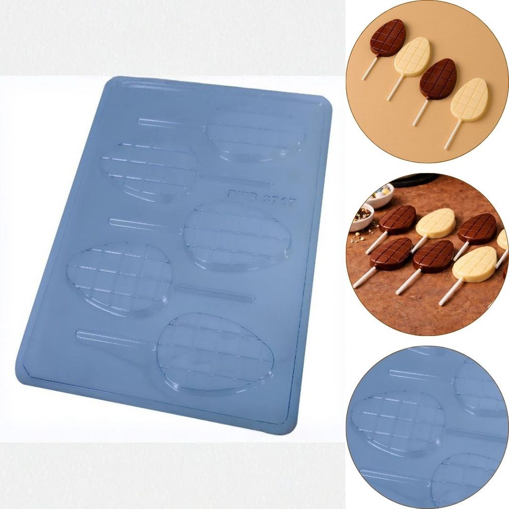 3 Forma Simples Pirulito Ovo Tablete