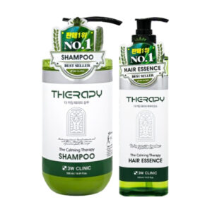 3W Clinic The Calming Therapy Shampoo, Hair Essence 500ml