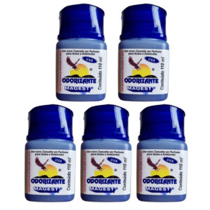 5 Cheirinho Automotivo Perfume Odorizante Uva Magest 10 Ml