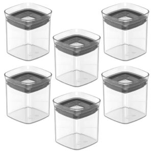 6x Porta Temperos Pote 150ml Organizador OU Block Hermético — Organização
