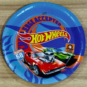 8~40 Prato Festa Hot Wheels DE Papel 18 CM Festcolor